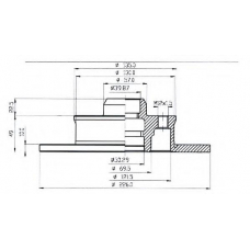 BDC3712 QUINTON HAZELL Тормозной диск