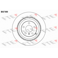 BS7300 FTE Тормозной диск