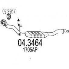04.3464 MTS Катализатор