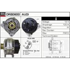 DRB0600 DELCO REMY Генератор