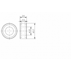 TKR 9822 TIMKEN Натяжной ролик, ремень грм