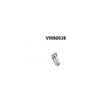 VW80038 VENEPORTE Труба выхлопного газа