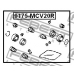 0175-MCV20R FEBEST Ремкомплект, тормозной суппорт