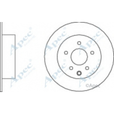 DSK2555 APEC Тормозной диск