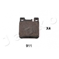51911 JAPKO Комплект тормозных колодок, дисковый тормоз