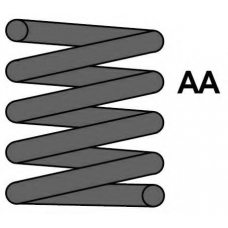 QSS2300 QUINTON HAZELL Пружина ходовой части