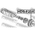 HDS-F20A FEBEST Ременный шкив, коленчатый вал