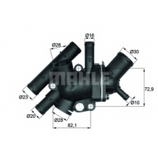 TI 134 88 MAHLE Термостат, охлаждающая жидкость