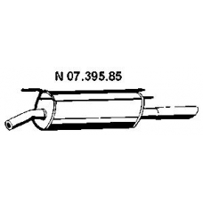 07.395.85 EBERSPACHER Глушитель выхлопных газов конечный