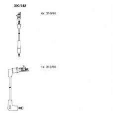 300/542 BREMI Комплект проводов зажигания