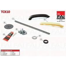 TCK10 FAI AutoParts Комплект цели привода распредвала