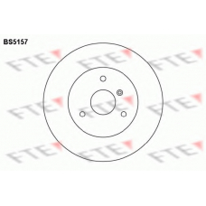 BS5157 FTE Тормозной диск
