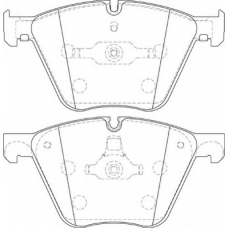 WBP24436A WAGNER LOCKHEED Комплект тормозных колодок, дисковый тормоз