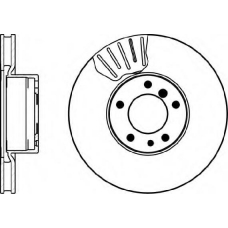 MDC1260 MINTEX Тормозной диск