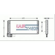 3721901 KUHLER SCHNEIDER Конденсатор, кондиционер