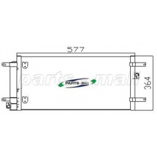 PXNC2-008 Parts mall Конденсатор, кондиционер