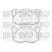 BP752 QUINTON HAZELL Комплект тормозных колодок, дисковый тормоз