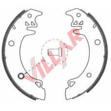 629.0755 VILLAR Комплект тормозных колодок