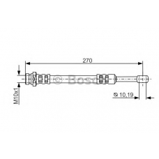 1 987 481 300 BOSCH Тормозной шланг