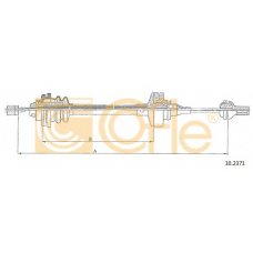 10.2371 COFLE Трос, управление сцеплением