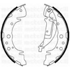 53-0180 METELLI Комплект тормозных колодок