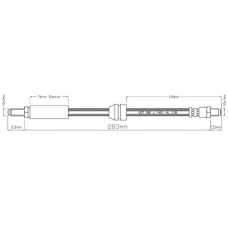 VBH511 MOTAQUIP Тормозной шланг