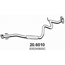 20.6010 ASSO Средний глушитель выхлопных газов