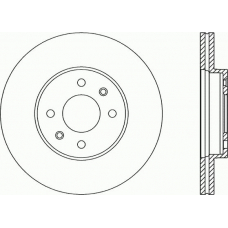 BDR1464.20 OPEN PARTS Тормозной диск