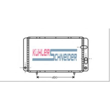 0913701 KUHLER SCHNEIDER Радиатор, охлаждение двигател