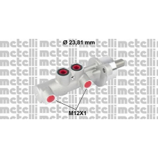 05-0788 METELLI Главный тормозной цилиндр