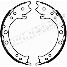 1044.026 fri.tech. Комплект тормозных колодок, стояночная тормозная с