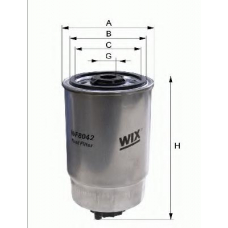WF8068 WIX Топливный фильтр