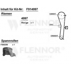F934939 FLENNOR Комплект ремня грм
