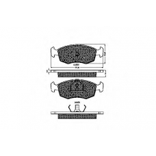 31254 SPIDAN Комплект тормозных колодок, дисковый тормоз