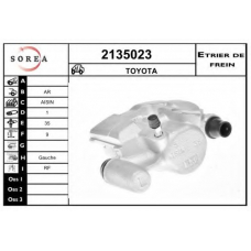 2135023 EAI Тормозной суппорт