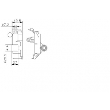 TKR 9203 TIMKEN Паразитный / ведущий ролик, зубчатый ремень