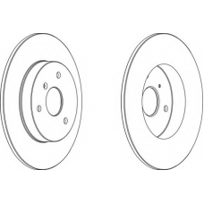 WGR1111-1 WAGNER LOCKHEED Тормозной диск