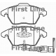 FBP3509 FIRST LINE Комплект тормозных колодок, дисковый тормоз
