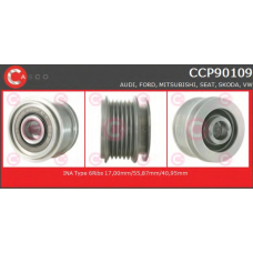 CCP90109 CASCO Ременный шкив, генератор
