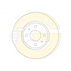 6062313 GIRLING Тормозной диск