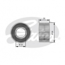 T41112 GATES Натяжной ролик, ремень грм