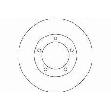 MDC1407 MINTEX Тормозной диск