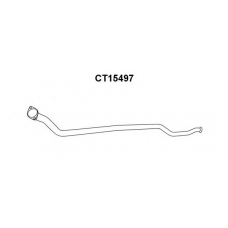 CT15497 VENEPORTE Труба выхлопного газа