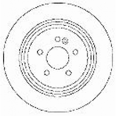 15793 MAPCO Тормозной диск
