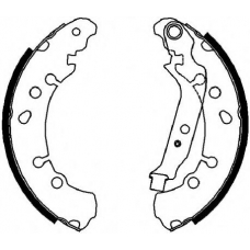 FSB4037 FERODO Комплект тормозных колодок