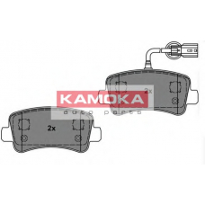 JQ101144 KAMOKA Комплект тормозных колодок, дисковый тормоз