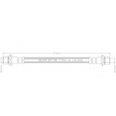 5976 REMKAFLEX Тормозной шланг