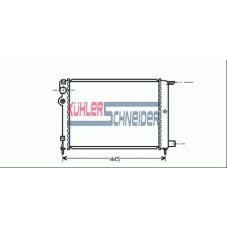 1506401 KUHLER SCHNEIDER Радиатор, охлаждение двигател