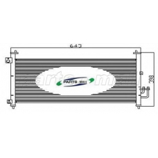 PXNCJ-008 Parts mall Конденсатор, кондиционер