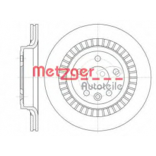 61320.10 METZGER Тормозной диск